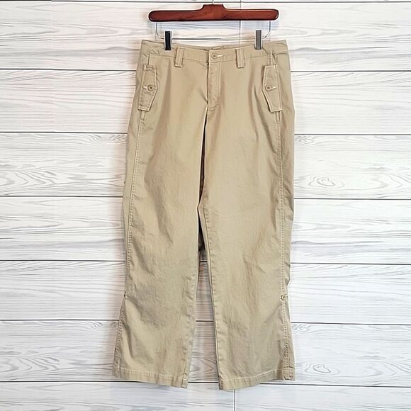 Lands End casual khaki pants Women's Size 8P - Picture 1 of 11